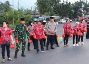 Polres Lampung Utara Bersama PSMTI dan Kodim 0412 Bagikan 1.000 Takjil