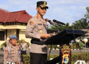 Kapolres Tulang Bawang Pimpin Apel Gelar Pasukan Operasi Ketupat Krakatau 2026
