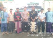 Utamakan Tugas, Personel Polres Tulang Bawang Jaga Sholat Idul Fitri