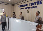 Hari Ketiga Lebaran, Layanan 110 Polres Lampura Siaga 24 Jam Layani Masyarakat