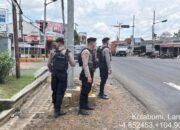 Pasca Lebaran, Polres Lampung Utara Tingkatkan Patroli KRYD