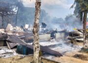 Kebakaran Hanguskan Mushola dan Asrama Santri Madrasah Aliyah An Nur