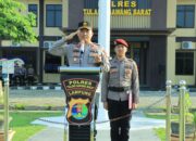 Upacara Kenaikan Pangkat dan Penghargaan, Polres Tubaba Beri Reward Umroh Personel