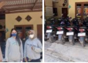 Polsek Dente Teladas Amankan Titipan Kendaraan Warga Jelang Mudik