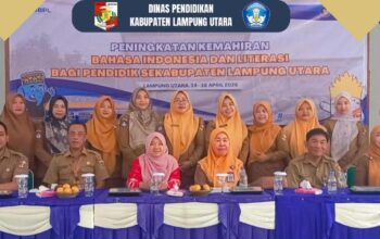 Pelatihan Bahasa Indonesia dan Literasi Pendidik Lampung Utara 2025