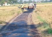 Sepanjang 264 Meter Jalan Lingkungan Desa Langensari Subang Resmi di Hotmix