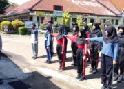 Bentuk Karakter Generasi Muda, Saka Bhayangkara Polres Lampung Utara Gelar Latihan Rutin