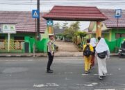 Satlantas Polres Lampung Utara Laksanakan Pam Rawan Pagi Demi Pelayanan Prima