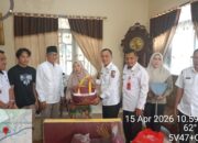 Wabup Lampung Utara Kunjungi Korban Kebakaran, Salurkan Bantuan