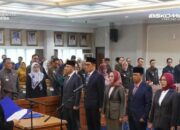 Sekda Lampung Resmi Lantik 6 Pejabat Tinggi Pratama