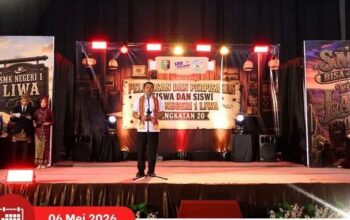 Bupati Lampung Barat Parosil Mabsus Hadiri Pelepasan SMKN 1 Liwa, Tekankan Awal Baru
