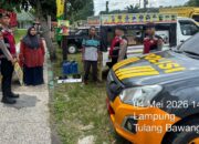 Patroli Presisi Polres Tulang Bawang Tekan Kriminalitas di Banjar Agung