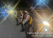 Patroli Malam Sat Samapta Polres Tulang Bawang Intensif, Tekan Potensi Kriminalitas
