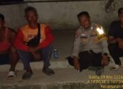 Tengah Malam, Polisi dan Warga Kompak Jaga Kampung dari Aksi Curanmor