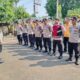 Polsek Blanakan Gelar Apel Pagi Perdana Dipimpin Kapolsek Baru