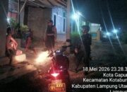 Sat Samapta Polres Lampung Utara Intensifkan Patroli Presisi R2 di Pemukiman