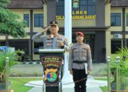 Kapolres Tubaba Pimpin Sertijab Kabag Ops dan Dua Kapolsek