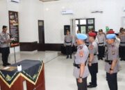 Polres Lampung Utara Gelar Sertijab PJU dan Kapolsek