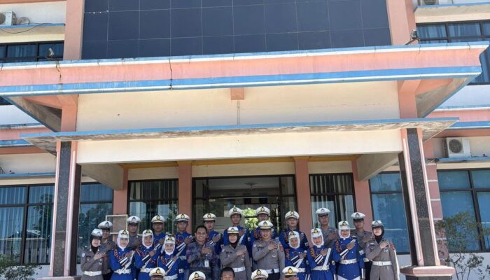 Ditlantas Polda Lampung Gelar Pembinaan PKS di SMAN 1 Tumijajar