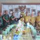 Eva Dwiana Terima Audiensi Danlanal Lampung