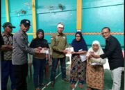 Polsek Kasui Monitoring Penyaluran BLT di Balai Kampung Jaya tinggi