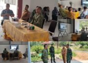 Dandim 0412/LU Ikuti Vicon Wapang TNI Bahas Percepatan KDKMP