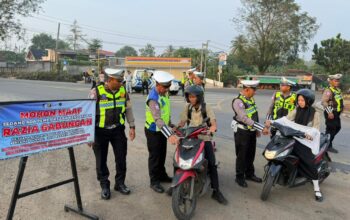 Operasi Gabungan Penertiban Pajak Kendaraan dan Pelanggaran Lalu Lintas Digelar