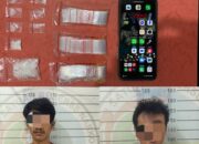 Dua Pelaku Narkoba Dibekuk di Kotabumi, 12 Paket Sabu Diamankan