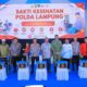 Polda Lampung Gelar Bakti Kesehatan untuk 7.600 Warga