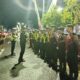 40 Personel Polres Lampung Utara Amankan Night Run HUT ke-80