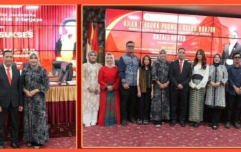 Didampingi Keluarga, Kombes Pol Gazali Ahmad Resmi Sandang Gelar Doktor