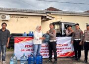 Satlantas Polres Tubaba Bantu 13 KK di Panaragan melalui Program Air Bersih