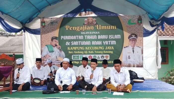 Sambut Tahun Baru Islam 1448 H, Polsek Gedung Aji Gelar Pengajian dan Santunan Anak Yatim