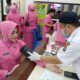 Sidokkes dan Bhayangkari Polres Tulang Bawang Gelar Bakti Kesehatan Gratis untuk Warga