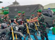 Dandim 0427/Way Kanan Serahkan Truk dan Motor Dinas, Perkuat Kesiapan Operasional