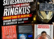 Gagal Kabur, Bandar Sabu di Jalintim Dibekuk Satresnarkoba Tulang Bawang