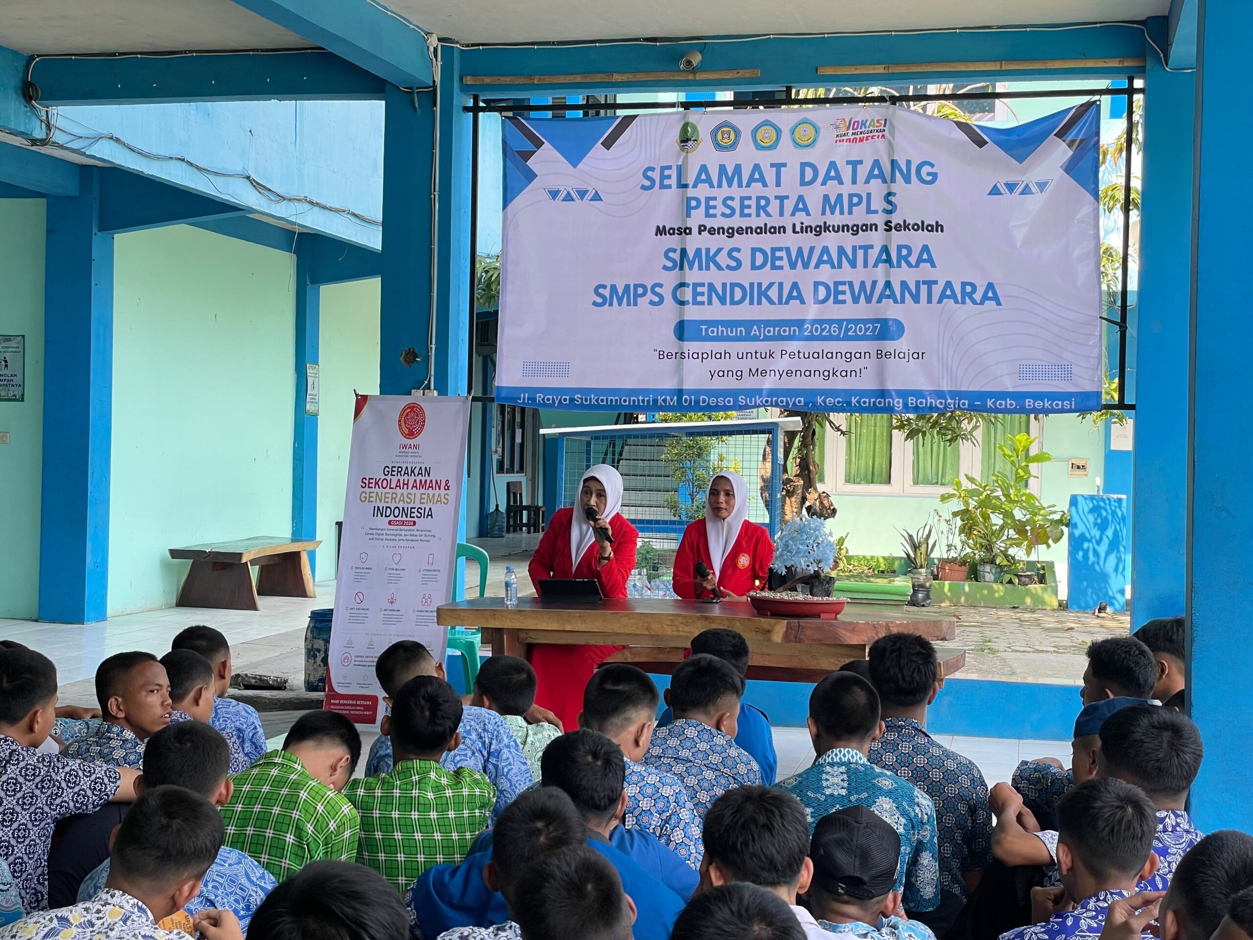 IWANI Perkuat Literasi Digital dan Gerakan Anti Judi Online di SMK Dewantara