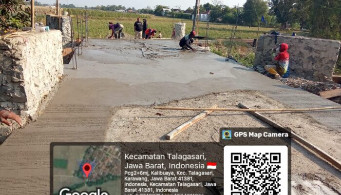 Proyek Jembatan Rp198,8 Juta di Kalibuari Tuai Apresiasi Warga, Kualitas Pekerjaan Dinilai Sesuai Standar