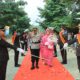 AKBP Himmawan Setiawan Disambut dalam Welcome Parade Kapolres Tubaba