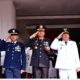 Kapolres Tulang Bawang Hadiri Penurunan Bendera HUT ke-81 RI