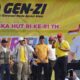 Meriahkan HUT RI ke-81, Wakapolres Lampung Utara Hadiri Colour Fun Genzi Aprozi Alam