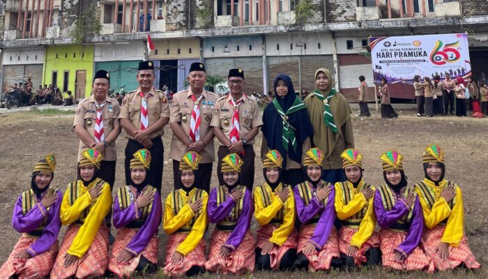 Hizbul Wathan SMP Muhammadiyah 1 Menggala Meriahkan Apel Hari Pramuka