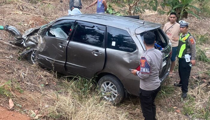 Kecelakaan Tunggal di Kotabumi, Polisi Temukan Tas Diduga Narkotika