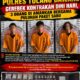 Gerebek Kontrakan, Polres Tulang Bawang Amankan 3 Orang dan Puluhan Paket Sabu