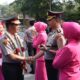 Kapolres Tulang Bawang Hadiri Serah Terima Pataka Polda Lampung